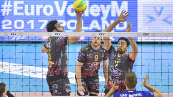 EUROPEAN ATMOSPHERE IN THE PALAEVANGELISTI! THE BLOCK DEVILS WILL BE CONFRONTING KNACK ROESELARE TOMORROW! EUROPEAN ATMOSPHERE IN THE PALAEVANGELISTI! THE BLOCK DEVILS WILL BE CONFRONTING KNACK ROESELARE TOMORROW!