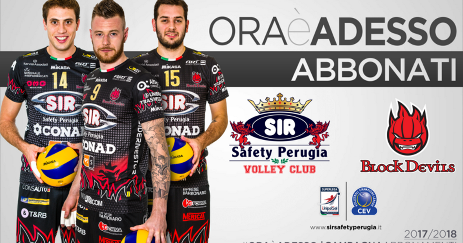 ORAèADESSO! PARTE LA CAMPAGNA ABBONAMENTI DEI BLOCK DEVILS!
