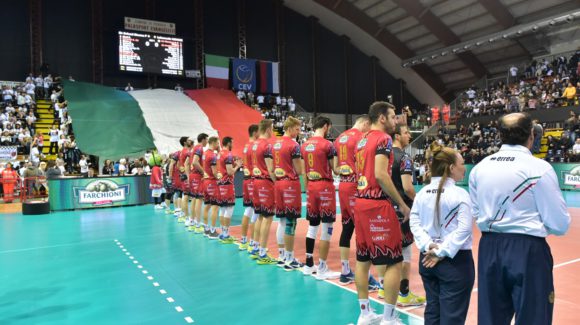CHAMPIONS LEAGUE OFF, SUPERLEGA ON! SABATO C’È GARA 3 DI SEMIFINALE! CHAMPIONS LEAGUE OFF, SUPERLEGA ON! SABATO C’È GARA 3 DI SEMIFINALE!