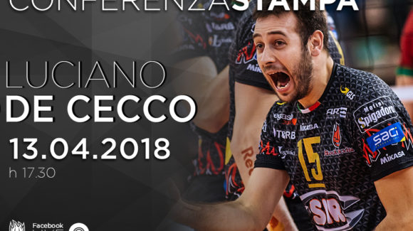 DOMANI CAPITAN DE CECCO IN CONFERENZA STAMPA DOMANI CAPITAN DE CECCO IN CONFERENZA STAMPA