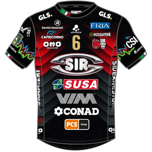 MAGLIA ORIG. SUPERLEGA HOME 23 24 Sir Safety Perugia