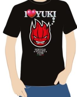 T-SHIRT NERA - LOVE YUKI -