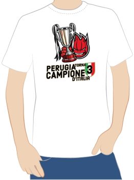 T-SHIRT CELEBRATIVA CAMPIONI D'ITALIA